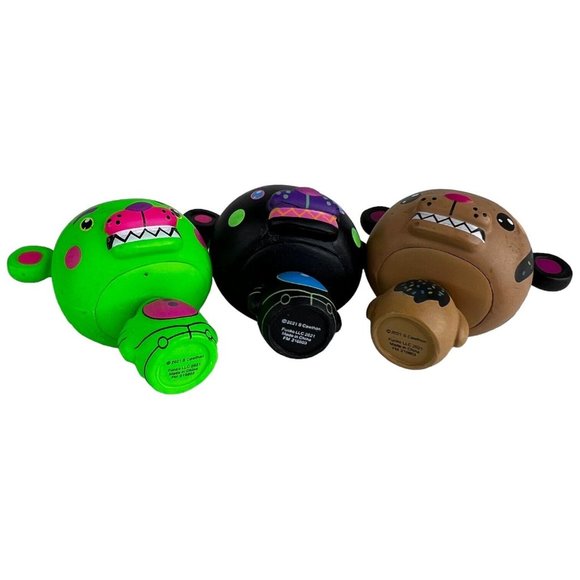 3 Funko Five Nights At Freddys Pint Size Blacklight Freddy Black Green Chocolate - Picture 12 of 12